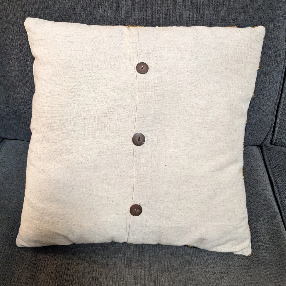 West Elm embroidered 16